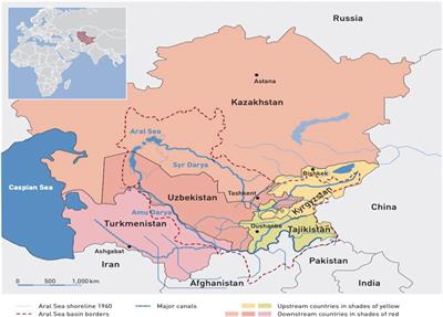 Assessing water security in Central Asia through a Delphi method and a clustering analysis